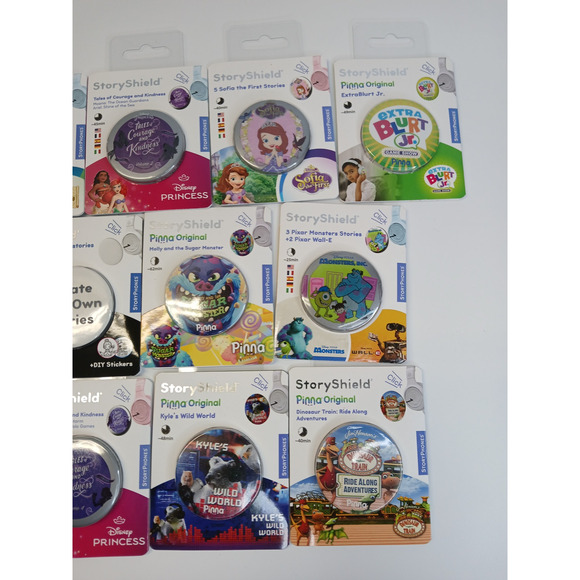 StoryPhones 16 PACK NEW Story Shields Disc Disney Headphones Storytelling SEALED - Picture 4 of 8